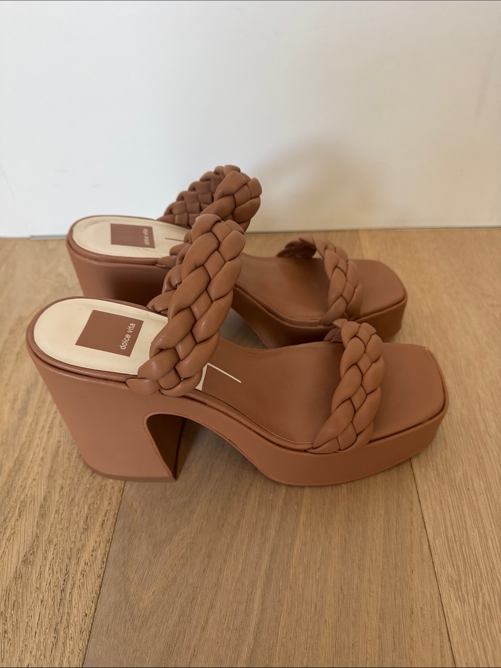 Dolce Vita braided platform
